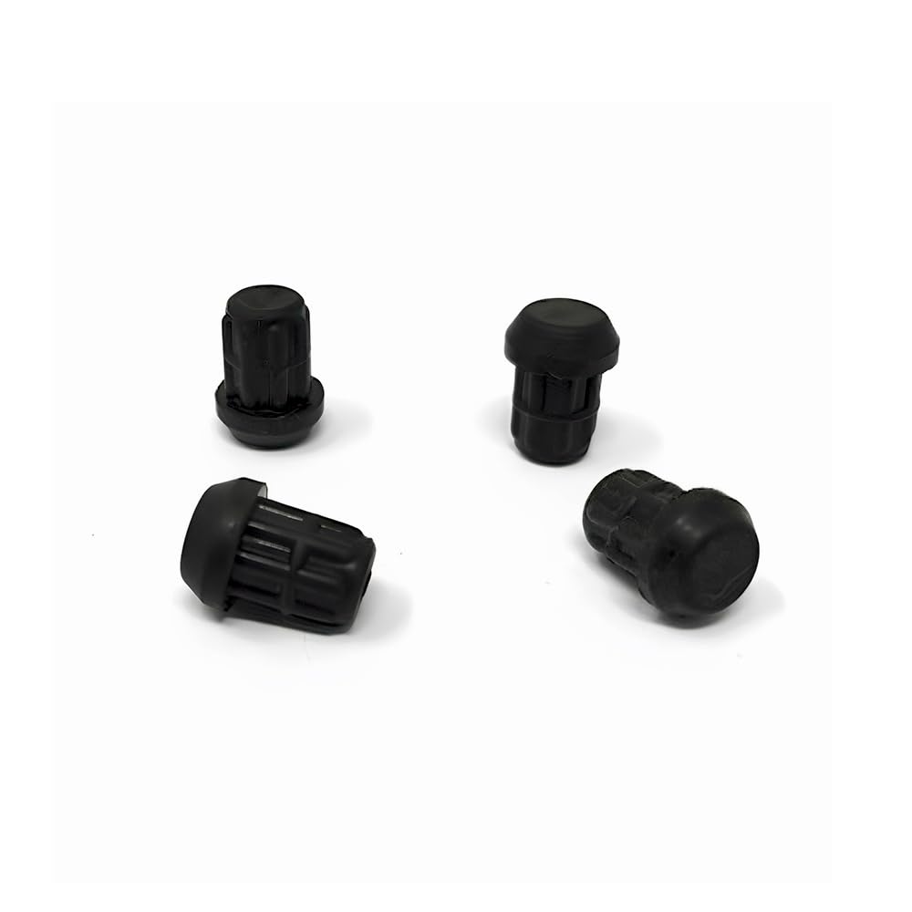 CG94 - Kit 4 Gommini Antigraffio Compatibili con Griglia Piano Cottura Fo!ster | Adattabili ai Modelli 9606910, 7066042, N7066V | Protezione e Durabilità, Nero