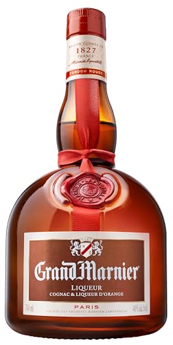Grand Marnier Cordon Rouge - Liquore a Base di Cognac in Combinazione con Liquore d'Arancia, 40% Vol, Bottiglia in Vetro da 70 cl
