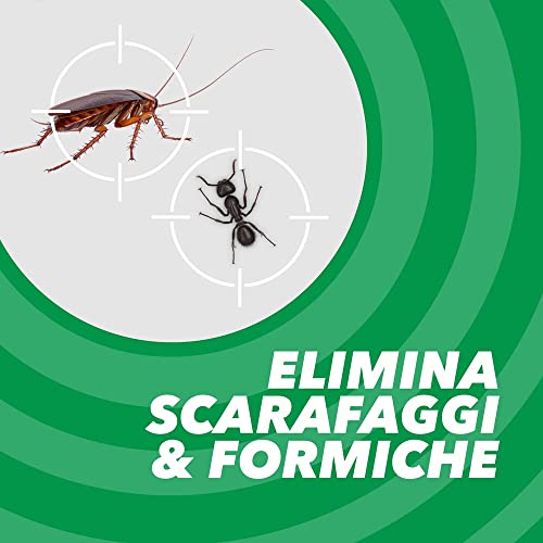 Baygon Scarafaggi e Formiche Trigger Insetticida, Azione rapida ed effetto barriera 1 mese, 1 Trigger da 500 ml