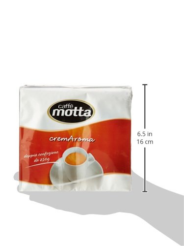 Motta - Miscela Di Caffe' Torrefatto E Macinato, 2 X 250 G - 500 G