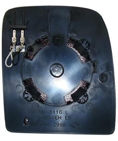 CG94 PIASTRA SPECCHIO TERMICA SUPERIORE - VETRO CURVO- VERSIONE DOPPIO VETRO - Posizione Destro [Lato Passeggero] Per Auto: JUMPY