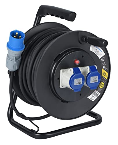 Electraline Prolunga in Gomma con Avvolgicavo