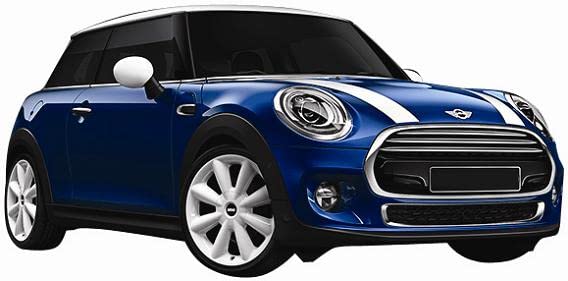 CG94 RETROVISORE ELETT. Term. RIBALT. C/Memoria Sinistra [Lato Guida] per Auto: Mini - Calotta da VERNICIARE - 3 Pin - Vetro ASF.