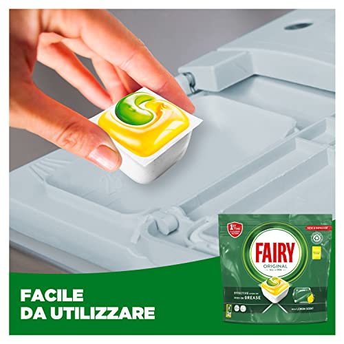 Fairy Platinum Detersivo Lavastoviglie Liquido, Gel Lavastoviglie 600 ml (Confezione da 12)