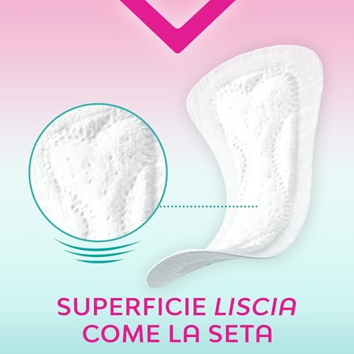 Nuvenia, Proteggi Slip Regular Pure Sensitive, Superficie Delicata per Pelli Sensibili, Confezione da 30 Salva Slip