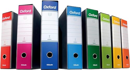 ESSELTE - Registratore Oxford G85 Fucsia Dorso 8 cm F.To Protocollo (Rif.Cod. 390785900)