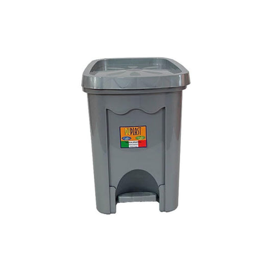 Duplast DUP262 Pattumiera, Plastica, Grigia