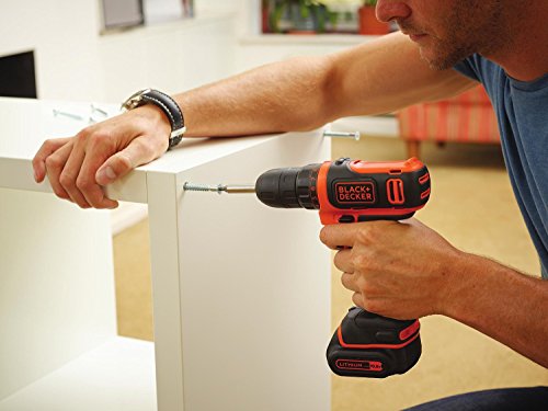 BLACK+DECKER BDCDD12-QW Trapano/avvitatore compatto 10.8V - 1.5AH
