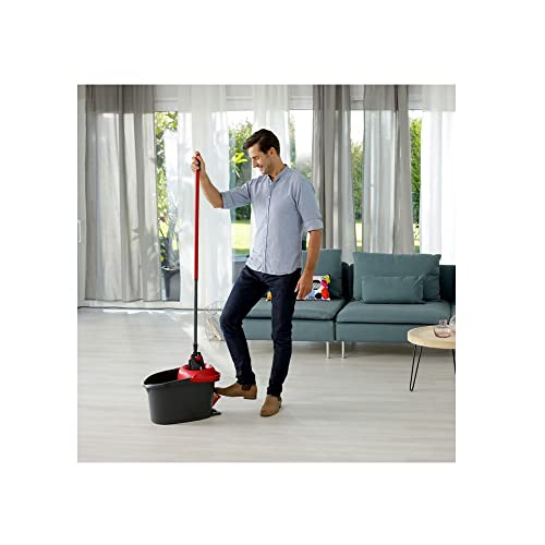 Vileda ULTRAMAX XL Turbo Set Completo per lavapavimenti, Secchio con centrifuga, Panno in Microfibra