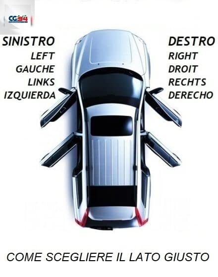 CG94 Catadiottro Laterale Renegade Dal 2014, Bianco Prodotto Compatibile