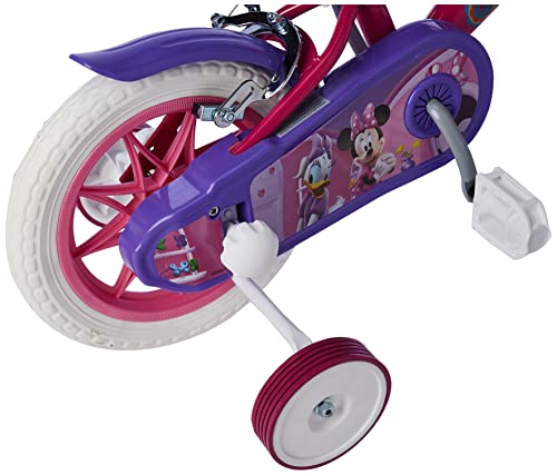 Disney 13126 Minnie-Bicicleta 12'', Multicolore,