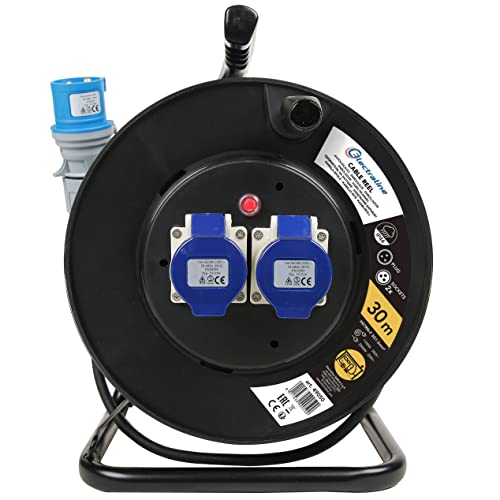 Electraline Prolunga in Gomma con Avvolgicavo