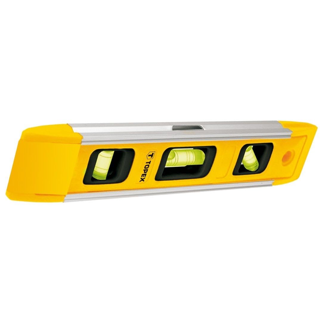 Livella A 3 Bolle 'Torpedo' Corpo In Abs Antiurto. Base Magnetica.