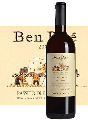 Sicilia Bedda - PASSITO DI PANTELLERIA DOC Ben Ryè Donnafugata - Bottiglia da 375 Ml in Astuccio - L'oro di Pantelleria