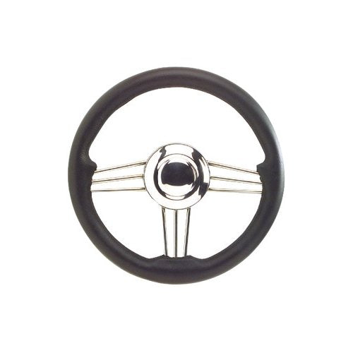 OSCULATI Volante Inox+Poliuretano Crema 350 mm