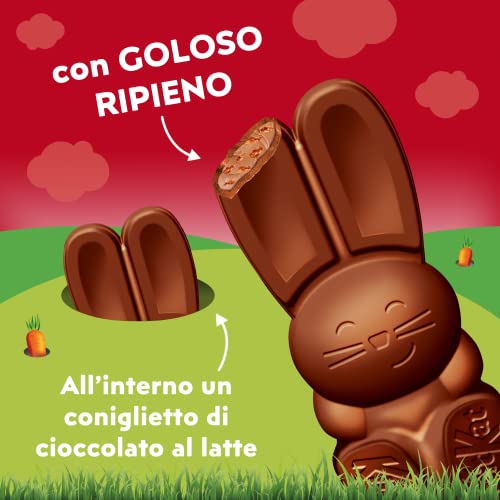KITKAT Uovo di Pasqua 2025 Cioccolato al Latte con Sorpresa e 1 KitKat Bunny 240g