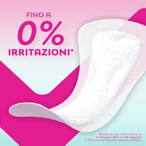 Nuvenia, Proteggi Slip Regular Pure Sensitive, Superficie Delicata per Pelli Sensibili, Confezione da 30 Salva Slip