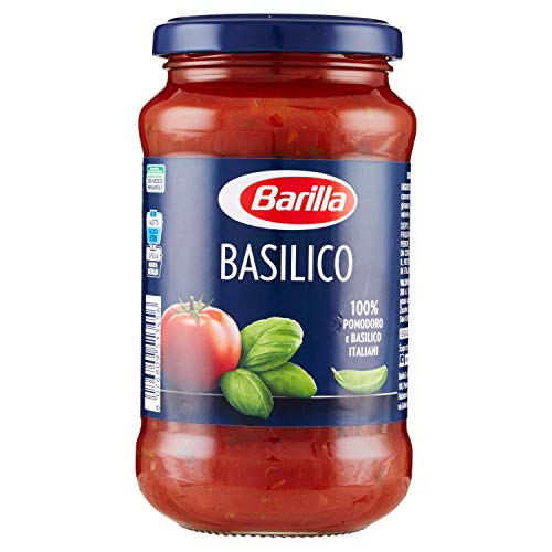 Barilla - Sugo con Pomodoro e Basilico, senza Conservanti - 6 pezzi da 400 g [2400 g]