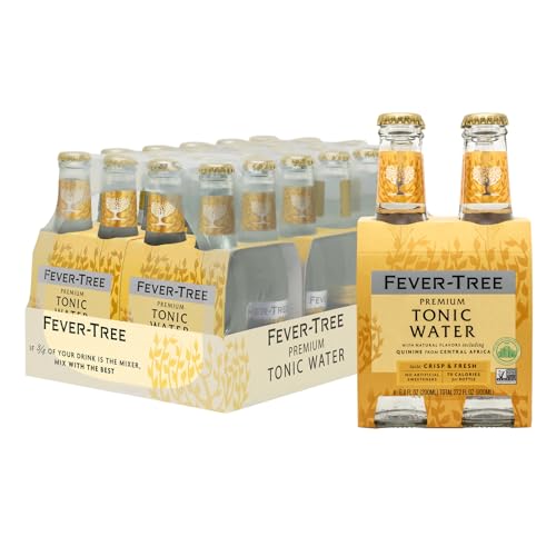 Fever Tree CP500103 Indian Tonic Acqua 24 lattine, taglia 150ml