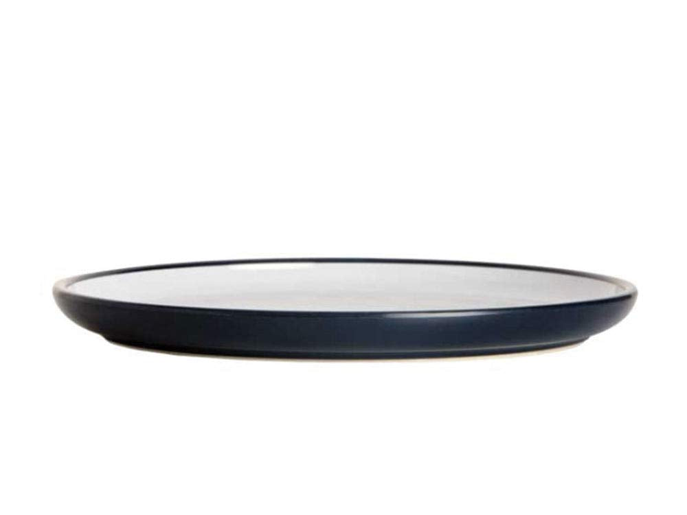 Marine Business Sea Piatto da Dessert, Melamina, Blu Navy, Grigio e Bianco, 21 x 21 x 2.5 cm, 6 Pezzi