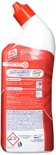 Wc Net - Pulitore Liquido, Igiene Totale Gel, 5 Azioni - 6 pezzi da 700 ml [4200 ml]