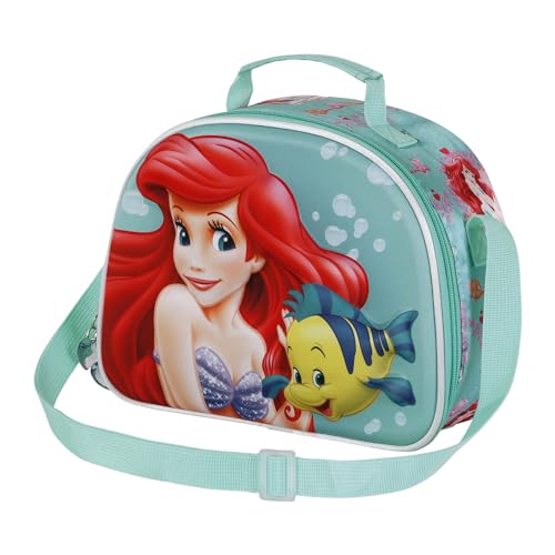 Disney Princesas-Borsa per il Pranzo 3D, 25.5 x 20 cm