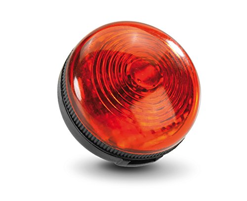 Bottari 96312, Fanalino Posteriore per Biciclette Unisex-Adulto, Rosso