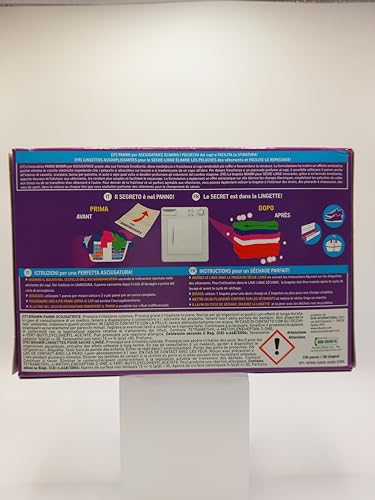 30 Panni Profumati per Asciugatrice – Con Ammorbidente - Formula Anti-Pelucchi - Morbidezza e Freschezza per il Bucato - Profumo Fresco Fiorito – Brawn