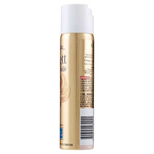 L'Oréal Paris Elnett Fissaggio Forte Lacca Spray per Capelli Minitaglia, 75 ml - [pacco da 9]