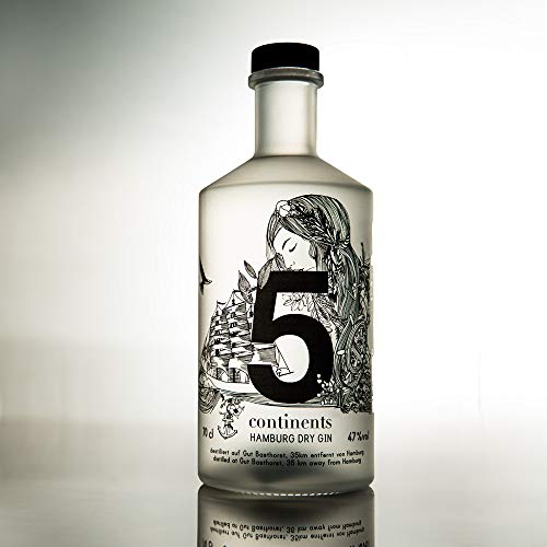 5 CONTINENTS HAMBURG DRY GIN - 70CL