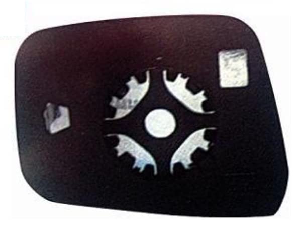 CG94 PIASTRA SPECCHIO TERMICA - MONTA SOLO SU SPECCHIO ORIGINALE- Posizione Destro [Lato Passeggero] Per Auto: PATHFINDER