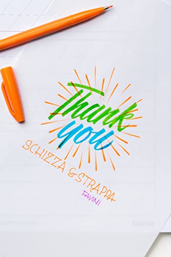 Favini A200704 Schizza e Strappa Favini, 21x29.7 cm, 55 g/Mq, 150 Fogli, colore assortiti