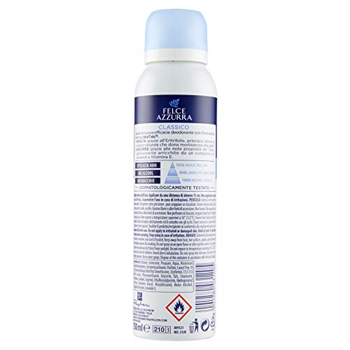 Felce Azzurra - Deodorante Spray con Formula IdraTalc