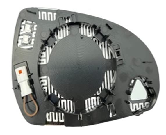 CG94 PIASTRA SPECCHIO TERMICA 4 PIN - VETRO ASF.- ADATTABILE SU MOD. ANTIABBAGLIANTE - Posizione Sinistra [Lato Guida] Per Auto: CLASSE C W206