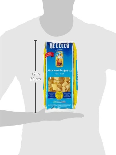 De Cecco Pasta Mezze Maniche Rigate - 500 gr - [confezione da 6]