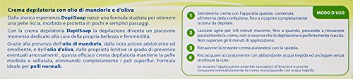 DepilSoap - Crema Depilatoria Corpo, Pelli Normali - 150 ml - confezione da 6, 6 unità, 6