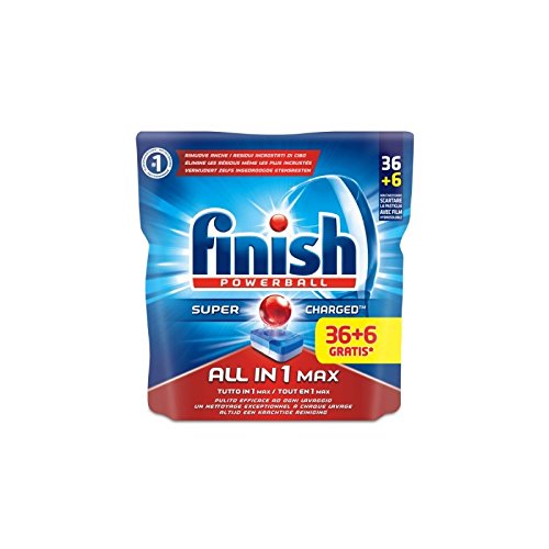 FINISH PASTIGLIE TUTTO IN 1 MAX 36+6 LAVAGGI POWERBALL REGULAR