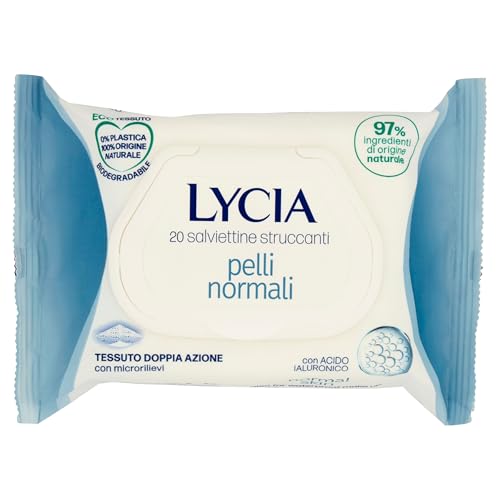 Lycia - Salviettine Struccanti per Pelli Normali