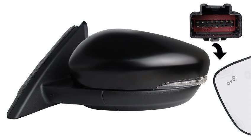 CG94 - RETROVISORE | F. KUGA 2020 ELETT. TERM. RIB. C/MEM. C/FAN. E LUCE DI CORTESIA C/PRIM. 15PIN BLIS DX
