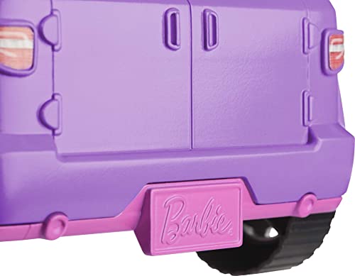 Barbie GMT46 Beach Jeep in Purple, Vehicle with Space for 2 Dolls, Doll Accessories, Toys from 3 Years