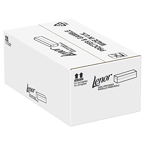 Lenor - Salviette per asciugatrice, confezione da 5 (5 x 25 pezzi)