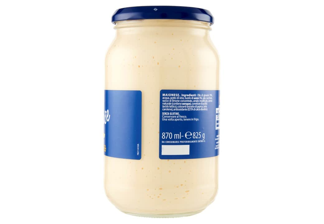 Kraft Maionese Vetro 825G (6 Confezioni)