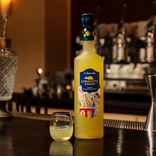 LIMONCETTA - Limoncetta di Sorrento IGP 30% ITL - Liquore di Limoni - Bottiglia da 50 cl