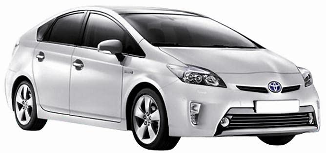 CG94 - Piastra Specchio | Compatibile Per Auto Prius 2011 Termica SX