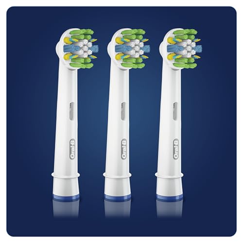 Oral-B FlossAction Testine di Ricambio con Tecnologia CleanMaximiser, Confezione da 3 Pezzi