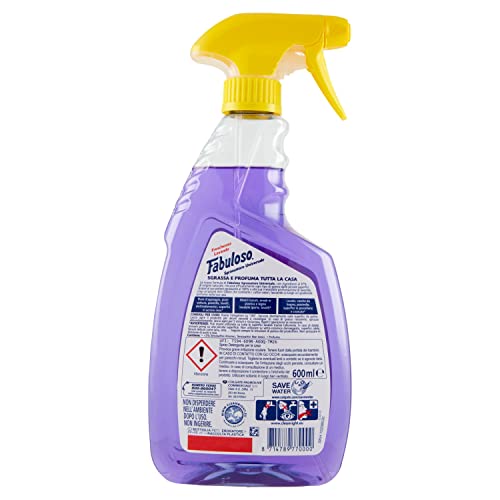 Fabuloso Sgrassatore Universale, Freschezza Lavanda 600ml