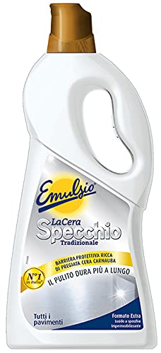 Emulsio Set 6 Cera a Specchio Bianca 750 ml. - Cere Pavimento