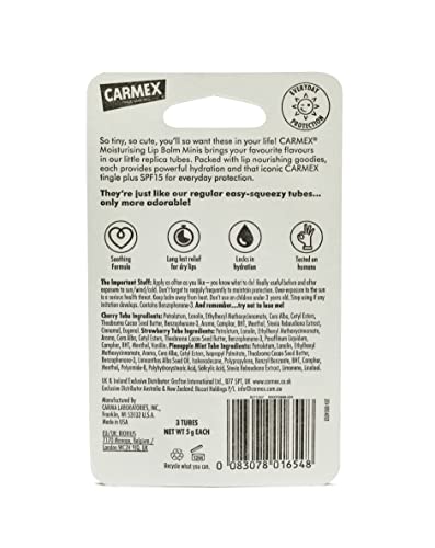 Carmex Moisturising Lip Balm Tube