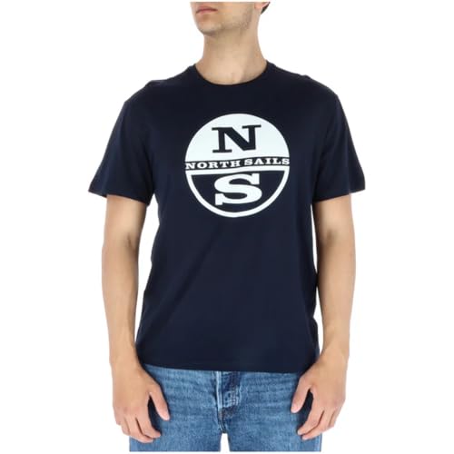 NORTH SAILS 9024190800 Maglietta Blu 0800 Uomo