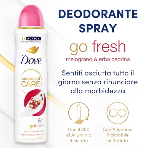 DOVE SPRAY MELOGRANO 150ml ADVANCED CARE